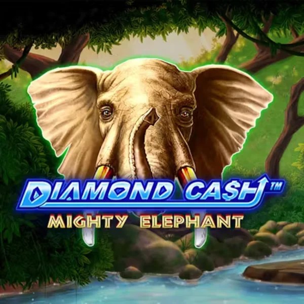 Diamond Cash Mighty Elephant by Greentube, showcased at honeybetz-casino.eu – game logo