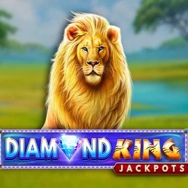 Enjoy Diamond King Jackpots by SpinPlay Games – logo hosted on honeybetz-casino.eu