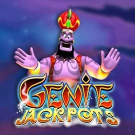 Genie Jackpots slot visual from Blueprint Gaming available on honeybetz-casino.eu