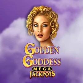 Golden Goddess Megajackpots game by IGT – logo hosted on Honeybetz Casino