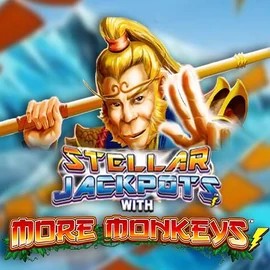 Try Stellar Jackpots with More Monkeys slot by Lightning Box Game on honeybetz-casino.eu – logo image